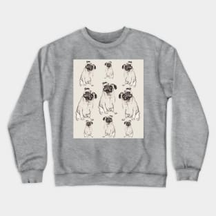 Pugs Crewneck Sweatshirt